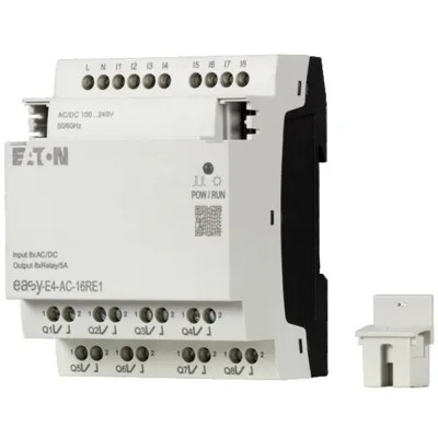 EASY-E4-UC-12RC1P 制御リレー 8DI 4AI 4RO 12/24V DC または 24V AC ディスプレイ付きのCPU