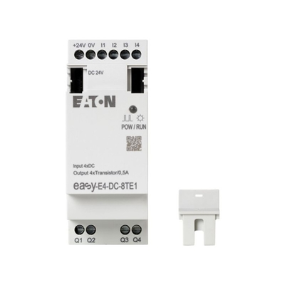 EASY-E4-DC-8TE1 24V DC電源 4DI4DO 簡単に設置できるスクリュー端末