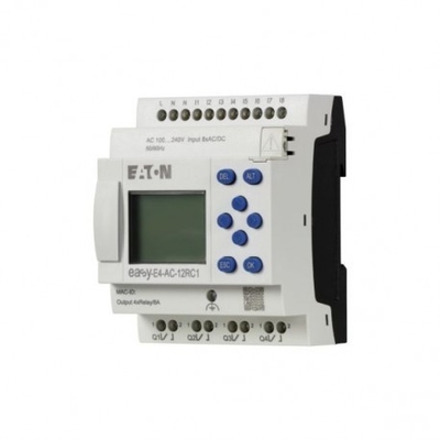 EASY-E4-DC-8TE1 24V DC電源 4DI4DO 簡単に設置できるスクリュー端末