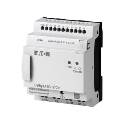 制御リレー EASY-E4-AC-12RCX1 8DI4RO 100-240V AC/DCキーボードイーサネットスクリュー端末