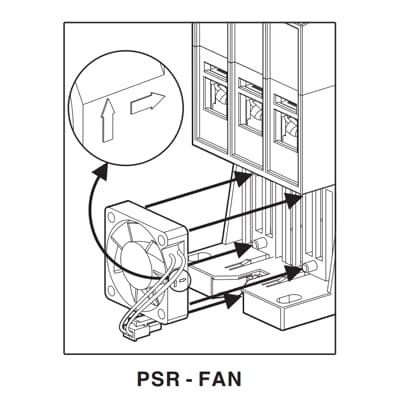 特定産業用用ソフトスターター 1SFA896313R1001 PSR-Fan 60-105