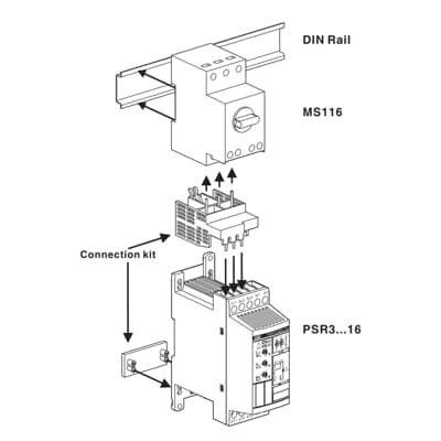 PSR16-MS116 1SFA896211R1001ソフトスタートで機械のパフォーマンスを向上させる