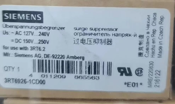 他のメイン回路の定位電流突起抑制器 PLC 3RT6916-1BB00