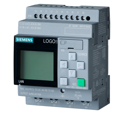 6ED1052-1MD08-0BA1 PLC LOGO 基本的なモジュール,ディスプレイの高度な機能と機能