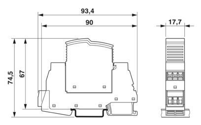 工業機械の電圧上昇防止装置3型 PLT-SEC-T3-230-FM-UT 2907919