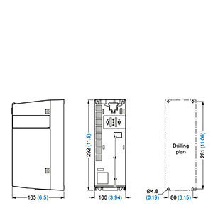 SINAMICS G120 PM230 FSBインバーター周波数変換器 IP20 6SL3210-1PE21-8UL0 パワーモジュール