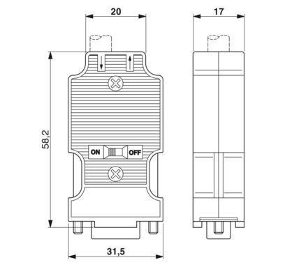 2904467 D-SUB バスコネクタ SUBCON-PLUS-M/AX 9 迅速かつ安定したデータ送信