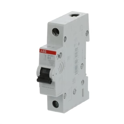 SH201-B6 ミニチュア回路断片器と高断片能力 1P B 6 A 工業用