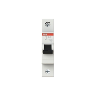 MCB SH201-B40 ミニチュア断路器 1P 電流 40A ミニサイズ 電圧 220
