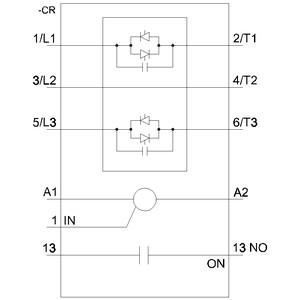 3RW30 バイパス先端モーター制御ソリューションのソフトスタートサイズS2スクリュー端末