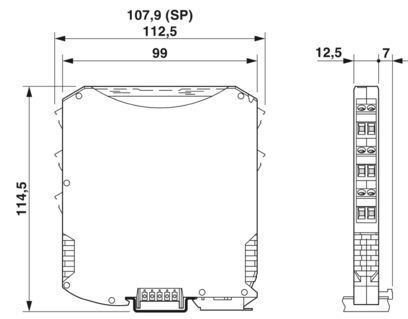 MACX MCR-EX-SL-RPSSI-I 2865340 正確な信号隔離のための電源隔離アンプ