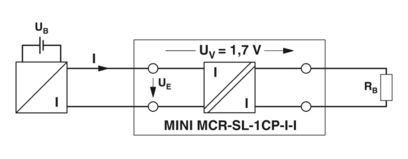 2864419 MINI MCR-SL-1CP-I-I 産業自動化システム用のループ駆動分離機