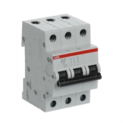 断片容量 3P B 16 A MCB SH203-B16 ミニチュア断路器 定電 16A