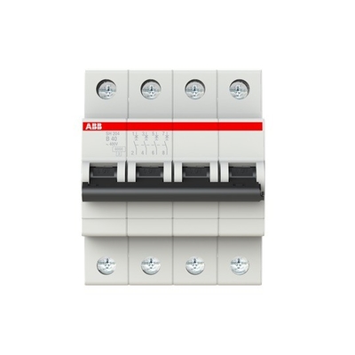 MCB SH204-B40 ミニチュア断路器 4P B 定数周波数 Hz 50 40A 定数電流