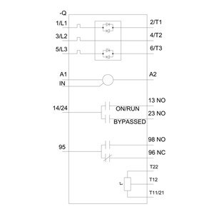 SIRIUS ソフト・スターター サイズ S12 スクリュー型端末 3RW5076-6TB14 熱電池出力