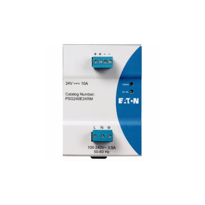 100-240VAC/24VDC 10A 電源 PSG240E24RM 工業機械および設備用