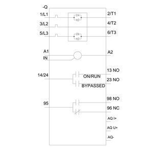 アナログ出力 SIRIUS ソフト・スターターサイズ S6 3RW5055-6AB04 産業用スクリュー・ターミナル