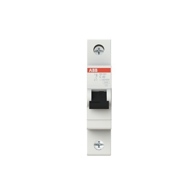 40 A MCB SH201-C40 ミニチュア断路器 ポール数 1 定数周波数 Hz 50