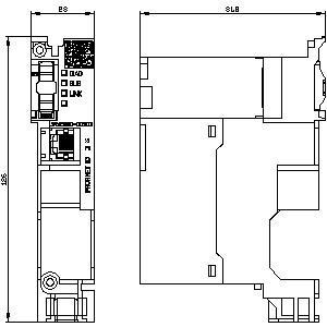3RW5980-0CS00 PROFINET 標準通信モジュール シームレス産業接続