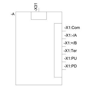 3RW5980-0CR00 効率的な産業通信のためのModbus RTU通信モジュール