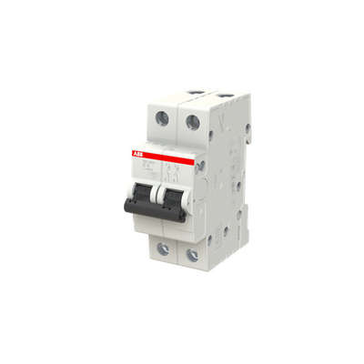 2P MCB SH202-C6 ミニチュア断路器 定電圧 220 C 6 ポール数