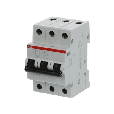 MCB SH203-C6 ミニチュア断路器 3P 6A C 電流6A MCB