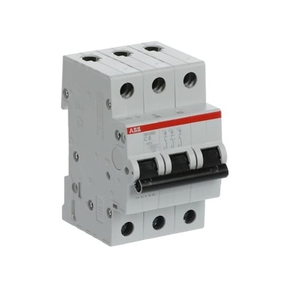 MCB SH203-C6 ミニチュア断路器 3P 6A C 電流6A MCB