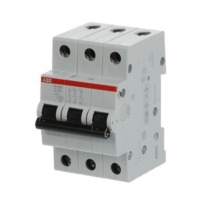 MCB SH203-C20 ミニチュア断路器 3P 電流 20A 電流 50 Hz