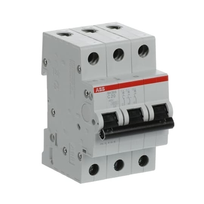MCB SH203-C20 ミニチュア断路器 3P 電流 20A 電流 50 Hz