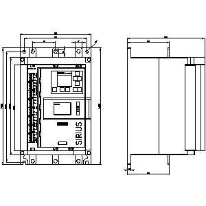3RW5536-6HA14 SIRIUS ソフト・スターター サイズ3 重用アプリケーション用のスクリュー・ターミナル