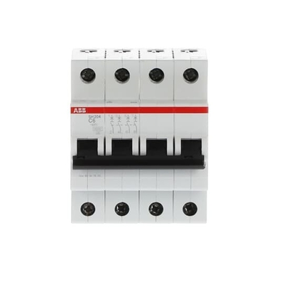 MCB SH204-C6 ミニチュア断路器 4P C 6A 定電流 20A 定電圧 220V