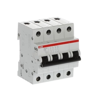 MCB SH204-C6 ミニチュア断路器 4P C 6A 定電流 20A 定電圧 220V