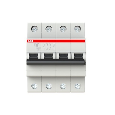 MCB SH204-C20 ミニチュア断路器 定数周波数 Hz 50 4P C 20 A 定数電圧 220