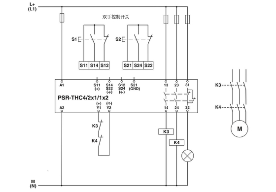 22.5*112*114.5mm PSR-SPP-24UC/THC4/2X1/1X2 安全リレーと電圧リレーの理論