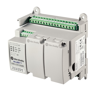 2080-LC20-20QBBK 通信インターフェース その他 Micro820 20 I/O ENet/IP コントローラー CC