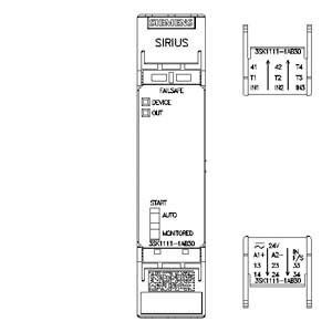 PLC 3SK1111-1AB30 安全リレー 3SK1 基本ユニット 標準リレー出力 スクリュー・ターミナル
