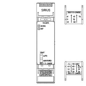 3SK1111-2AW20 安全リレー 他の電気機器の究極の保護