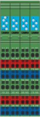 IP20 保護レベル 2861250 IB IL 24 DI 16-PAC フェニックス コンタクト デジタル モジュール