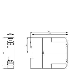 PLC 3SK1211-2BB40 安全リレー 3SK1 4RO 出力拡張 春装端 DC 24V