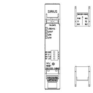 DC 24V 3SK1 安全リレー 3SK1220-1AB40 入力拡張スクリュー端末