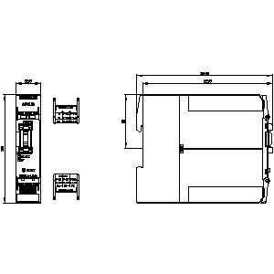 PLC 3SK2112-1AA10 SIRIUS 安全リレー 基本ユニット 3SK2 幅22 5mm スクロール端末