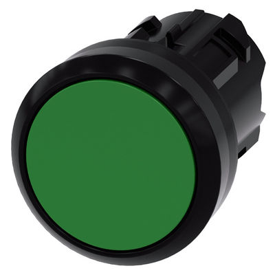 緑色 SIRIUS ACT プッシュボタン プラスティック ライトのないフラット ボタン PLC 3SU1000-0AA40-0AA0