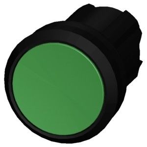 緑色 SIRIUS ACT プッシュボタン プラスティック ライトのないフラット ボタン PLC 3SU1000-0AA40-0AA0