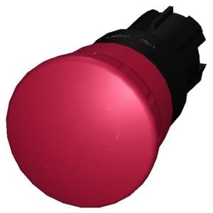 40mm プラスチック SIRIUS ACT キノコ プッシュボタン ライトなし 緊急停止 プッシュ トリガー 動作