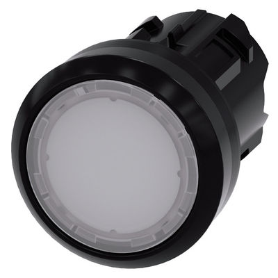 3SU1001-0AB60-0AA0 SIRIUS ACT ホワイトライト付きフラットボタンのプッシュボタン ホワイトプラスチック