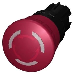 押すトリガーアクション SIRIUS ACT 3SU1001-1HB20-0AA0 キノコ 押すボタン プラスチック ライト