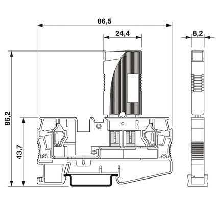 0712259 TCP 4A 工業用熱磁器用断路器