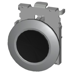PLC 3SU1060-0JA10-0AA0 メタルマット ライトのないフラットボタンとベゼル 挿入式マウント 黒 SIRIUS ACT プッシュボタン