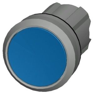 メタル 輝く ライトのない 平き ボタン 青 3SU1050-0AB50-0AA0 SIRIUS ACT プッシュボタン