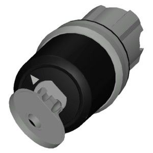 3SU1050-5BF11-0AA0 2つの位置を保持した金属の輝くPLCキースイッチ SIRIUS ACT